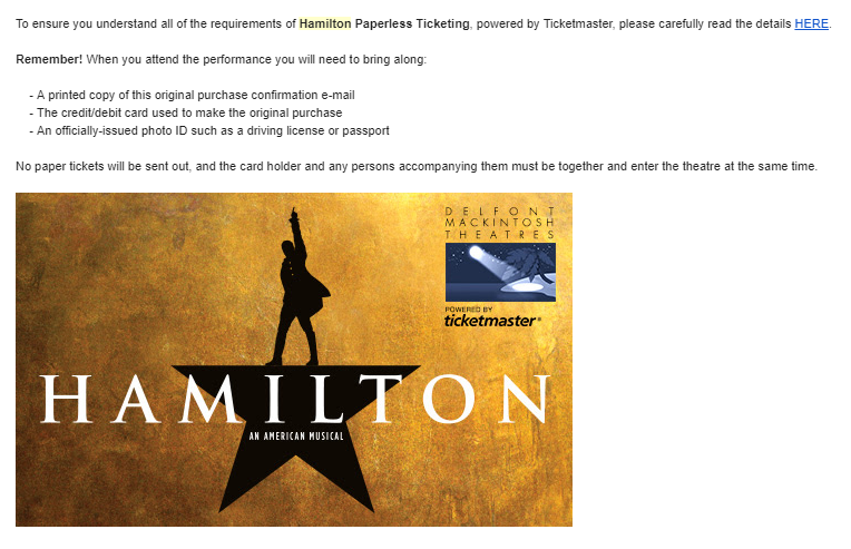 The Irony of Their Digital Ticket Feature