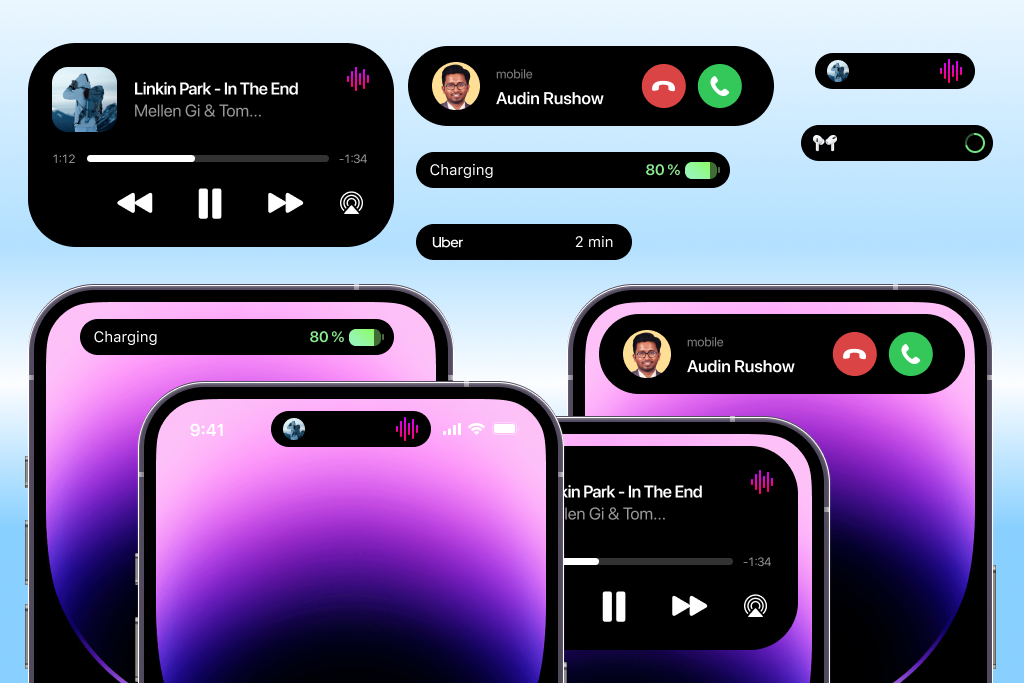 dynamic element of iOS 16 - Disruptive Design Patterns